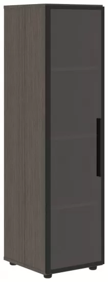 Шкаф-колонка со стеклянной дверью левая