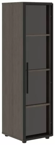 Шкаф-колонка со стеклянной дверью правая