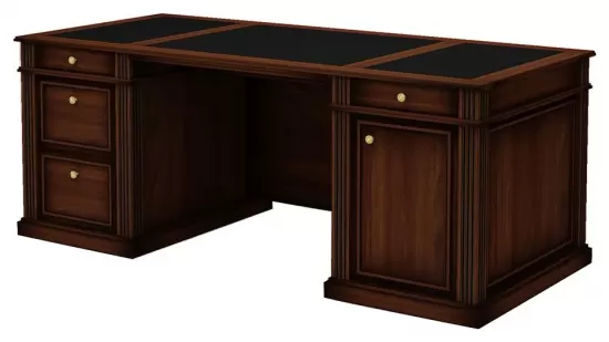 Стол рабочий двухтумбовый