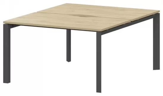 Бенч двойной на П-образном металлокаркасе