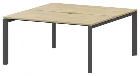 Бенч двойной на П-образном металлокаркасе