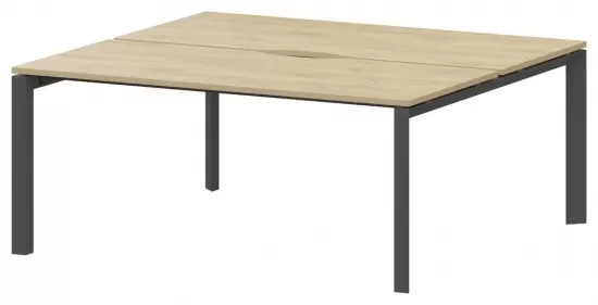 Бенч двойной на П-образном металлокаркасе