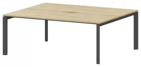 Бенч двойной на П-образном металлокаркасе