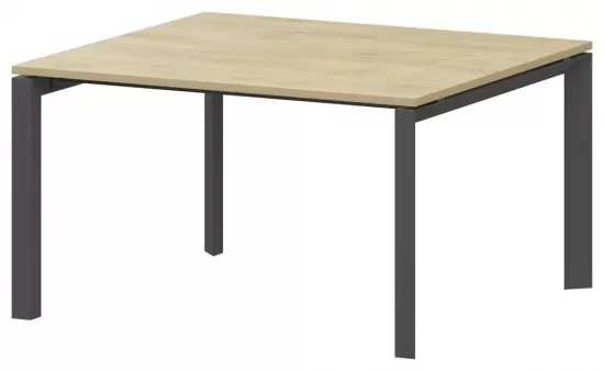 Стол переговорный на П-образном металлокаркасе