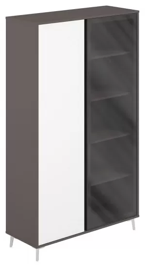 Шкаф высокий комбинированый