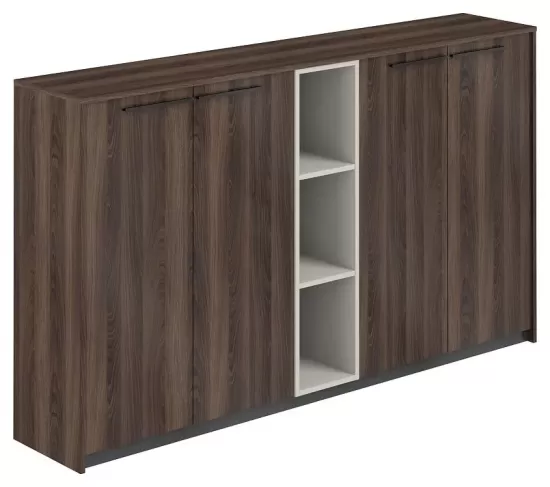 Шкаф средний (2 шт) со стеллажом