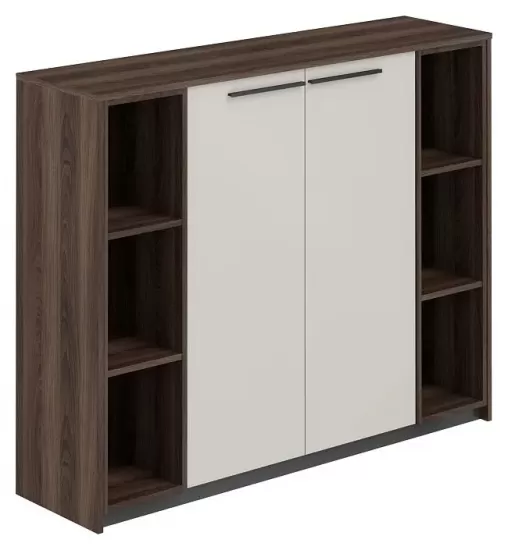 Шкаф средний с 2-мя стеллажами